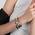 Extension CZ Heart Bracelet - Iridescent - 046013/004