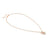 Vita Heart Short Necklace - Rose Gold - 148401/006
