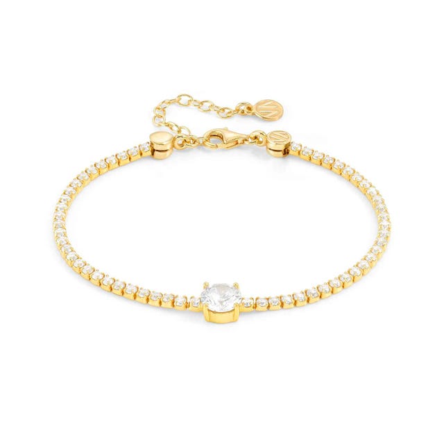 Chic & Charm Joyful CZ Bracelet - Gold - 148630/012