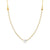 Chic & Charm Joyful CZ Necklace - Gold - 148633/012