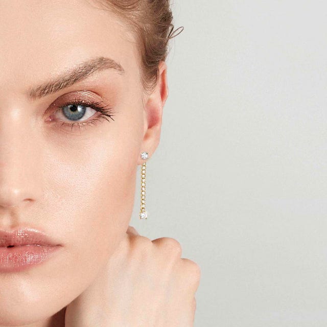 Chic & Charm Joyful Drop Earrings - Gold - 148637/012