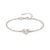 Truejoy Etched Hearts Bracelet - Silver - 240100/004