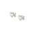 Truejoy Etched Heart Stud Earrings - Silver - 240104/004