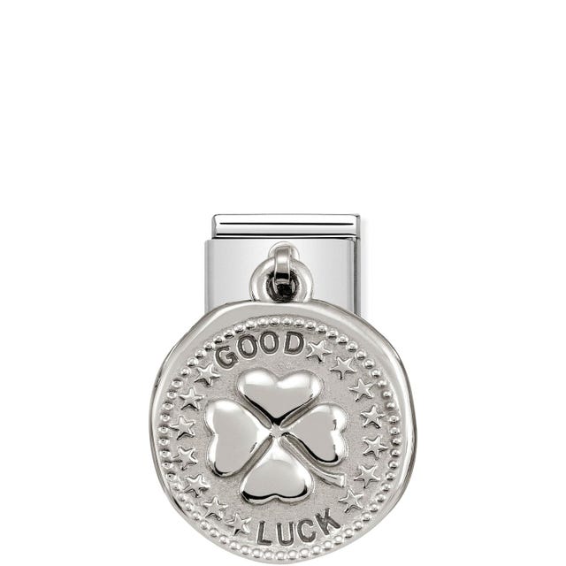 Classic Fortune Pendant Link - Silver - 331804/07