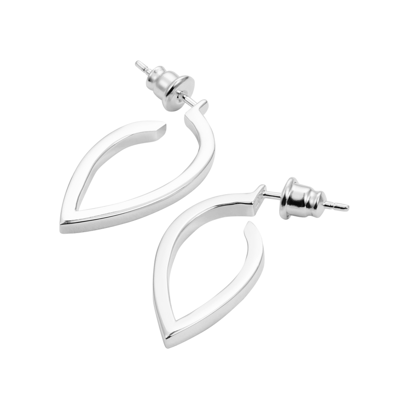 Loop Earrings - Silver - 23ELHs