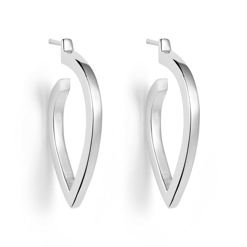 Loop Earrings - Silver - 23ELHs