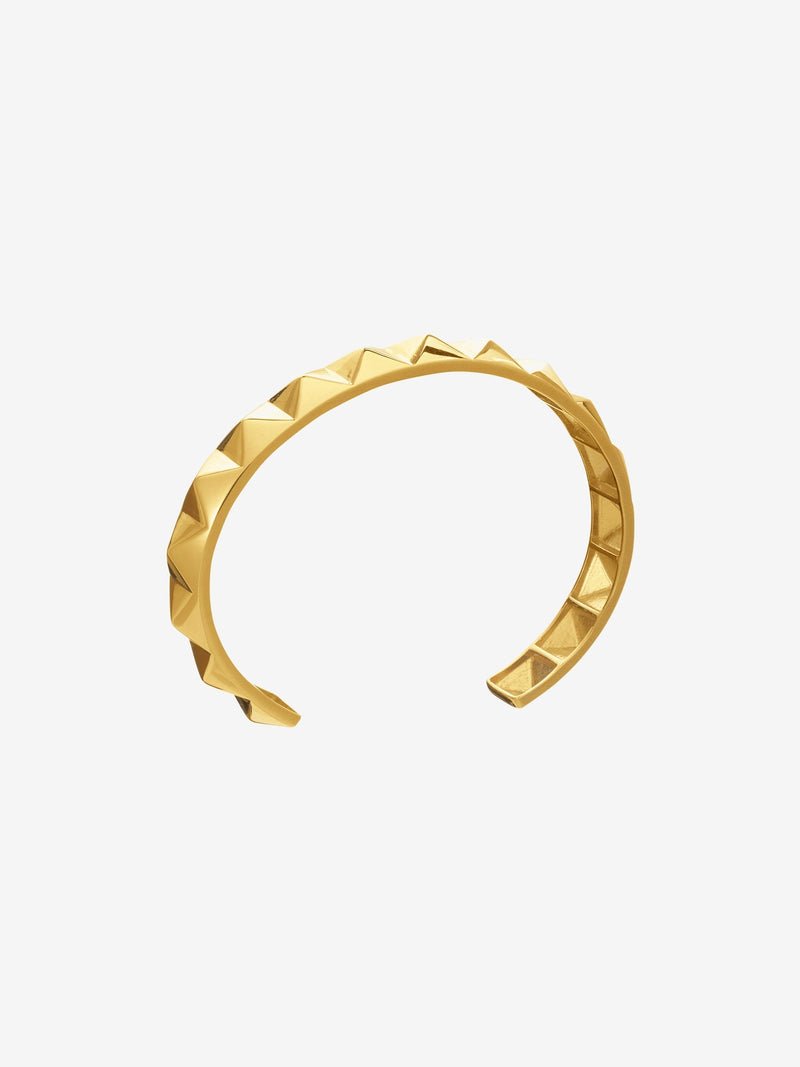 Arrow Spike Bangle - Gold - NSB2GP