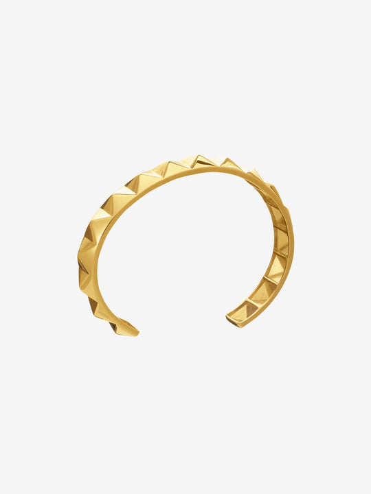 Arrow Spike Bangle - Gold - NSB2GP