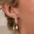 Ocean Pearl Hoop Earrings - Silver - SEHLP