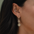 Clarity Earrings - Gold/Silver - ER10698-TWT