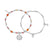 Sunkeeper Set of 2 Bracelets - Silver - SBSETFAMUL