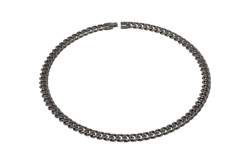 Matte Black Steel Chain  - LAK-127/50CM