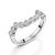 Diamond Pop Wedding Ring, 0.50ct - Platinum