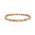 Dotty Sunset Tennis Bracelet - Rose Gold - AS22TRB10