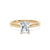18ct Yellow Gold Radiant Cut Laboratory Grown Diamond Engagement Ring - 1.57ct