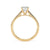 18ct Yellow Gold Radiant Cut Laboratory Grown Diamond Engagement Ring - 1.57ct