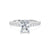 Platinum Radiant Cut Laboratory Grown Diamond Engagement Ring - 1.25ct