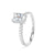 Platinum Radiant Cut Laboratory Grown Diamond Engagement Ring - 1.25ct