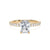 18ct Yellow Gold Radiant Cut Laboratory Grown Diamond Engagement Ring - 2.30ct