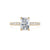18ct Yellow Gold Radiant Cut Laboratory Grown Diamond Engagement Ring - 2.30ct