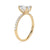 18ct Yellow Gold Radiant Cut Laboratory Grown Diamond Engagement Ring - 2.30ct