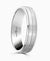 Contemporary Design Platinum Wedding Ring, UK Size U