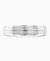 Contemporary Design Platinum Wedding Ring, UK Size U