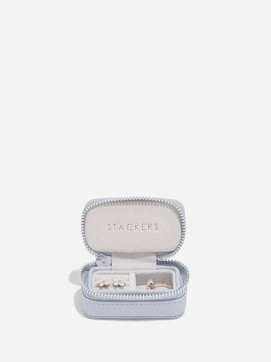 Petite Zipped Travel Jewellery Box - Lavender - 74620