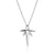 Angel Star Necklace - Silver - SPS-51a-226