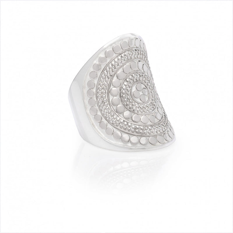 Classic Saddle Ring - Silver