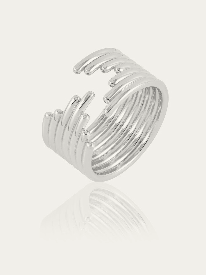 Lifestream Statement Ring - Silver - PMR05S
