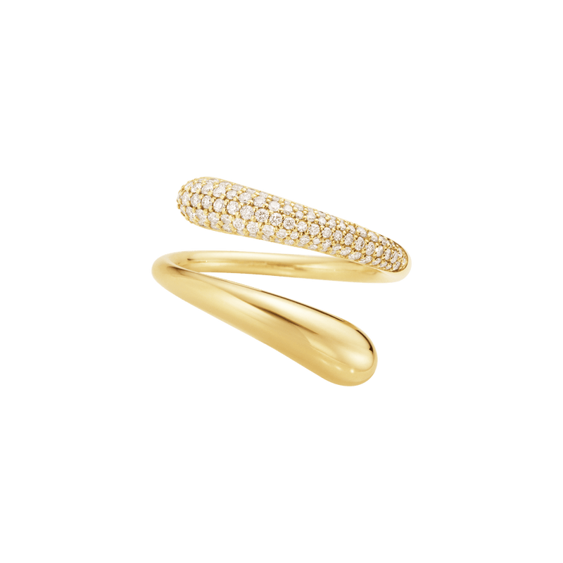 Mercy Twist Diamond Ring, 18ct Yellow Gold - 20001832