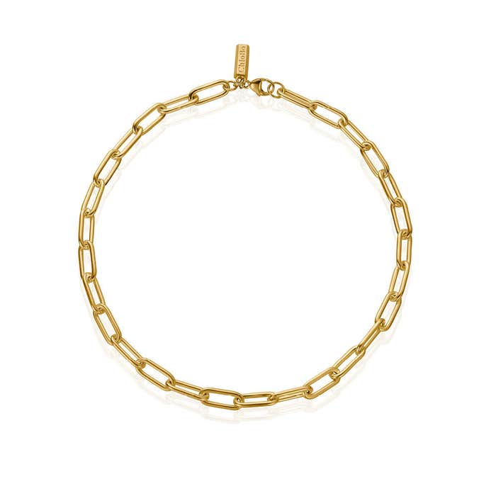 Medium Link Necklace - Gold - CC-G-NE-10-S1