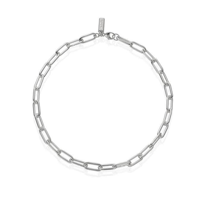 Medium Link Necklace - Silver - CC-S-NE-10-S1