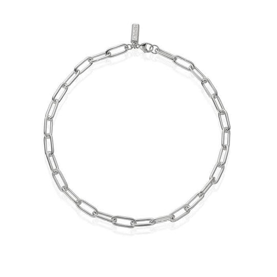 Medium Link Necklace - Silver - CC-S-NE-10-S1
