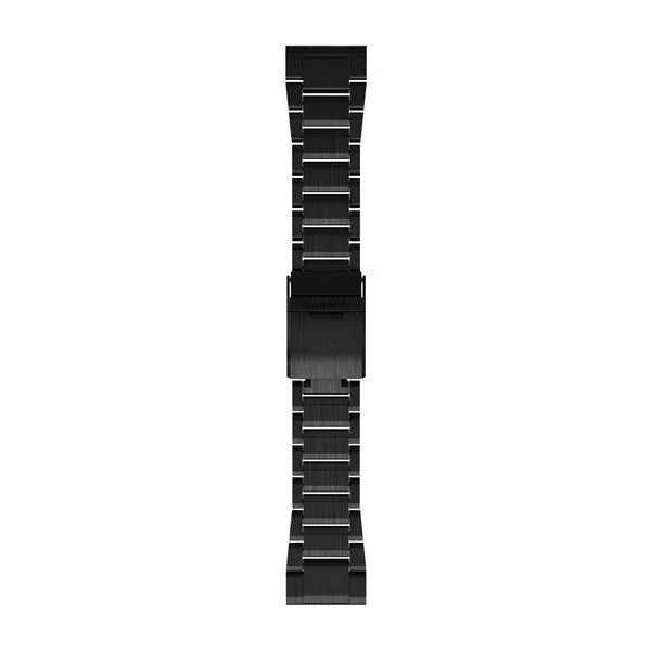 QuickFit Watch Strap, 26mm - Carbon Grey DLC Titanium Dive