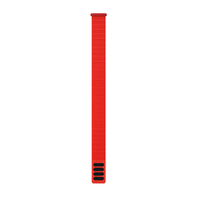 UltraFit Nylon Watch Strap, 22mm - Flame Red