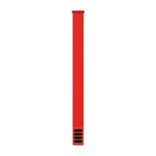 UltraFit Nylon Watch Strap, 22mm - Flame Red
