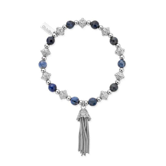 Compassion Sodalite Bracelet - Silver - SBSBB598
