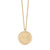Celestial Radial Locket Necklace - Gold - 42066YNON