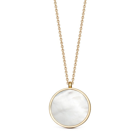 Stilla Mother of Pearl Locket - Gold - 39094YWTN