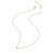 Polaris White Sapphire Star Set Pendant - Gold - 50032YNON