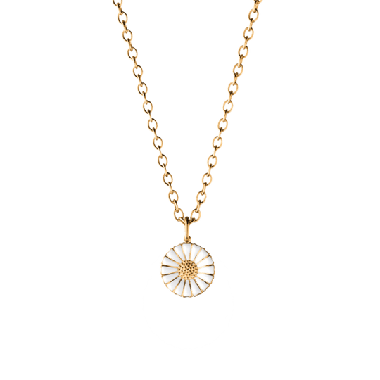 Daisy Large Pendant - Gold/White - 3536214