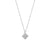 Diamond Cut Chain With Moon Magic Pendant - Silver - SCDC23350