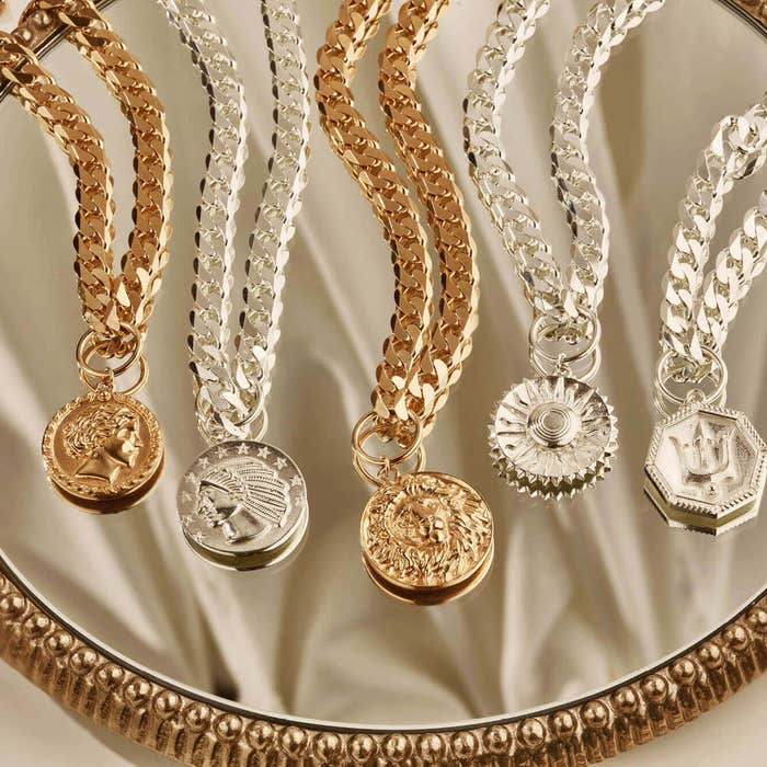 Lion Pendant Necklace - Silver - CC-S-NE-4-S1