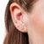 Dot Dash Set Of 3 Single Stud Earrings - Silver - SPESSS28-33-35