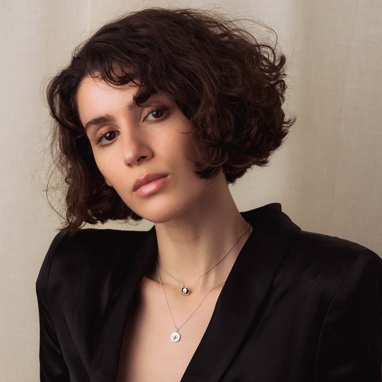 Biography Mini Locket Necklace - Silver - 41025SNON