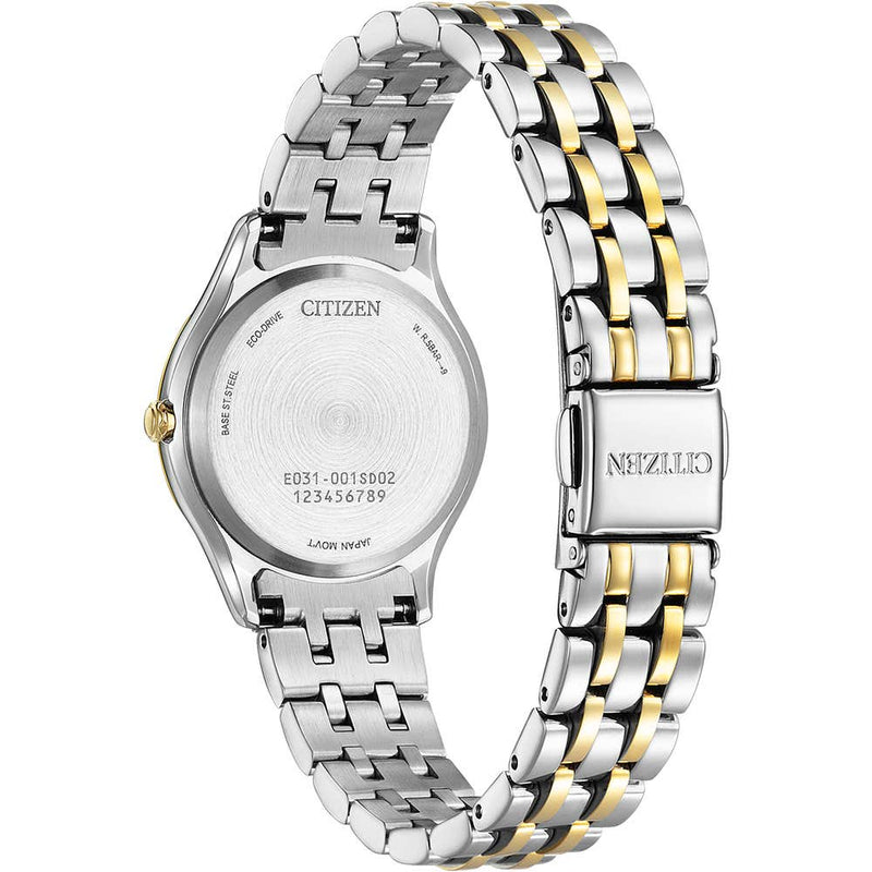 Citizen Ladies' Silhouette Diamond Dial Watch - EM1014-50E