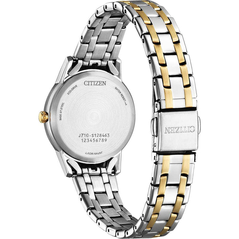 Citizen Ladies' Silhouette Crystal Bracelet Watch - FE1246-85A