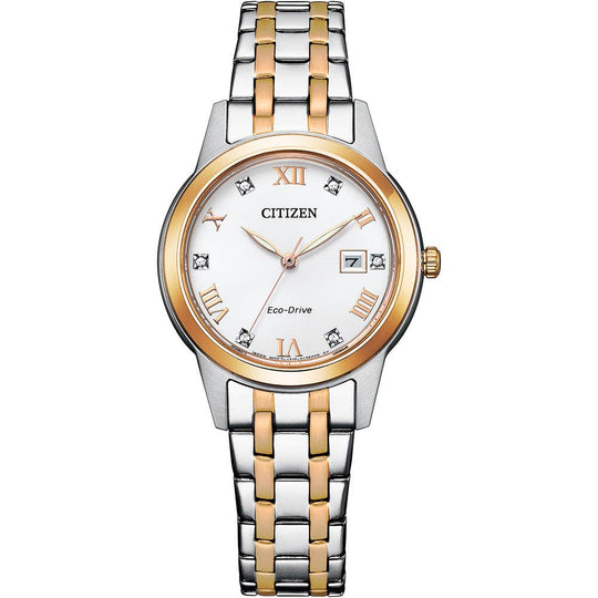 Citizen Ladies' Silhouette Crystal Bracelet Watch - FE1246-85A